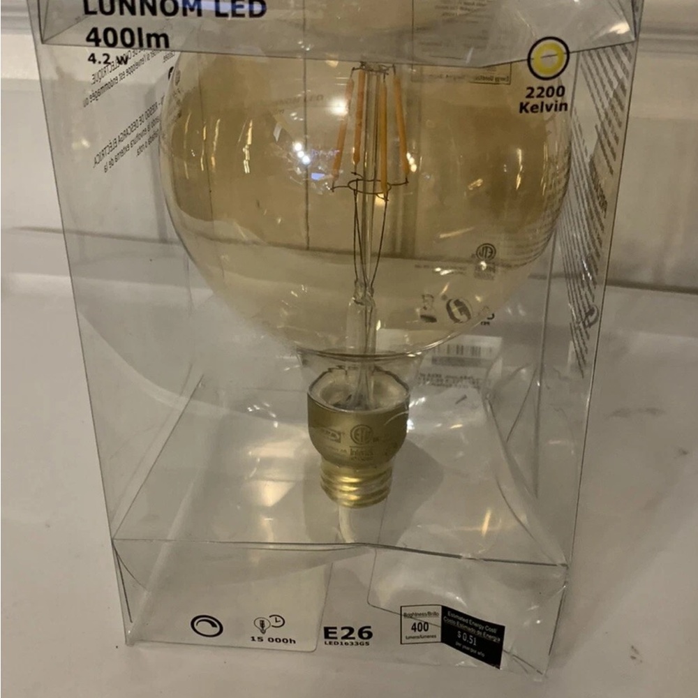 IKEA Lennom LED Light Bulb - Warm White